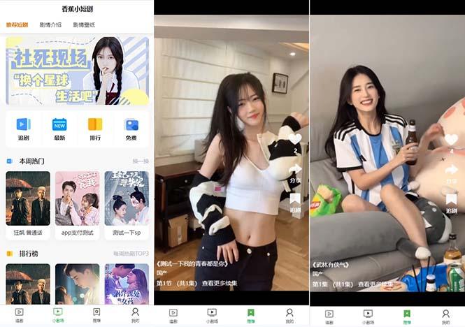 （8542期）小剧场短剧影视系统源码 全开源 带支付收益+会员机制+代理推广等模式【…-涛哥资源