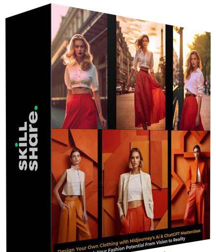 图片[2]-利用 Midjourneys Ai 人工智能设计自己的服装AI大师班-10节课-中英字幕-涛哥资源