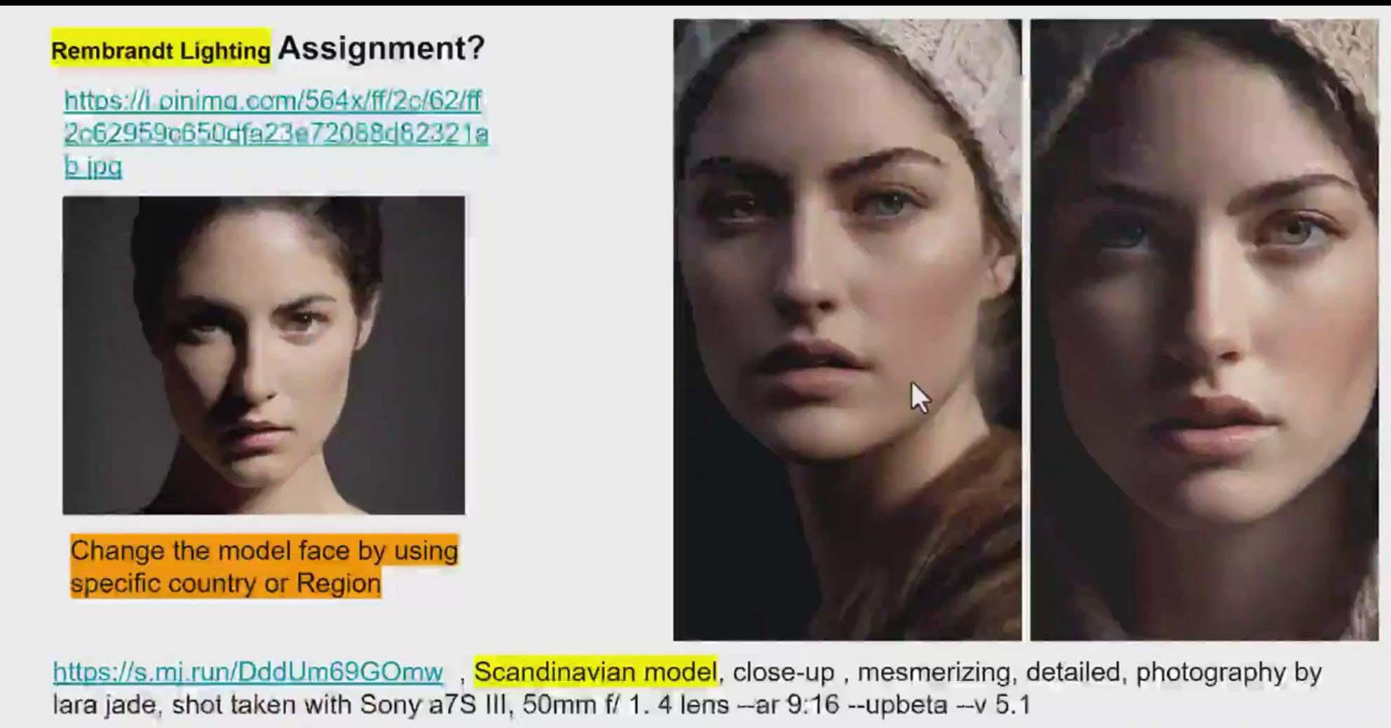 Midjourney v5 ChatGPT 和 Bard AI人工智能人像摄影大师班-15节-中英字幕-涛哥资源
