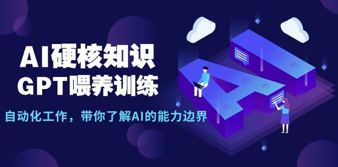 AI硬核知识-GPT喂养训练,自动化工作,带你了解AI的能力边界(10节课)-涛哥资源