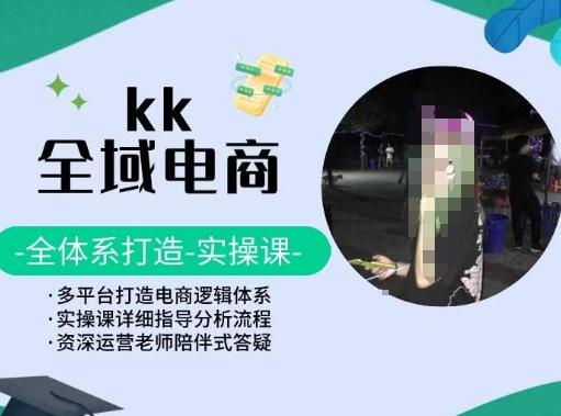 KK全域电商,全体系打造实操课,多平台打造电商逻辑体系-涛哥资源