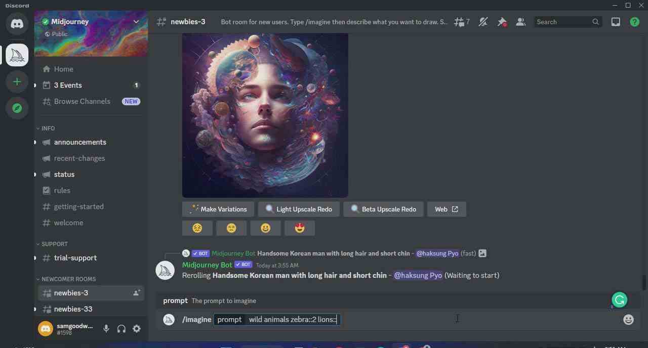 Midjourney AI人工智能艺术图片从入门到高级创作教程-34节课-中英字幕-涛哥资源