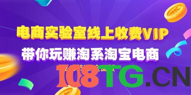 电商-实验室 线上收费VIP，带你玩赚淘系淘宝电商（245节课-全面版）-涛哥资源