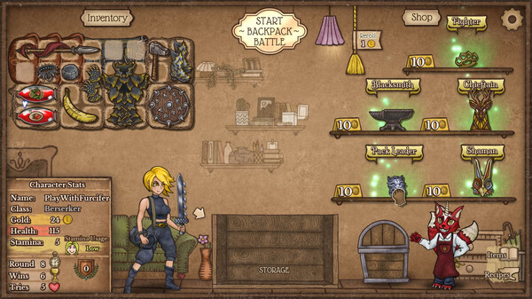 背包乱斗 福西法的宝藏|官方中文|V1.0.9-背携神兵-斗神之战|解压即撸|