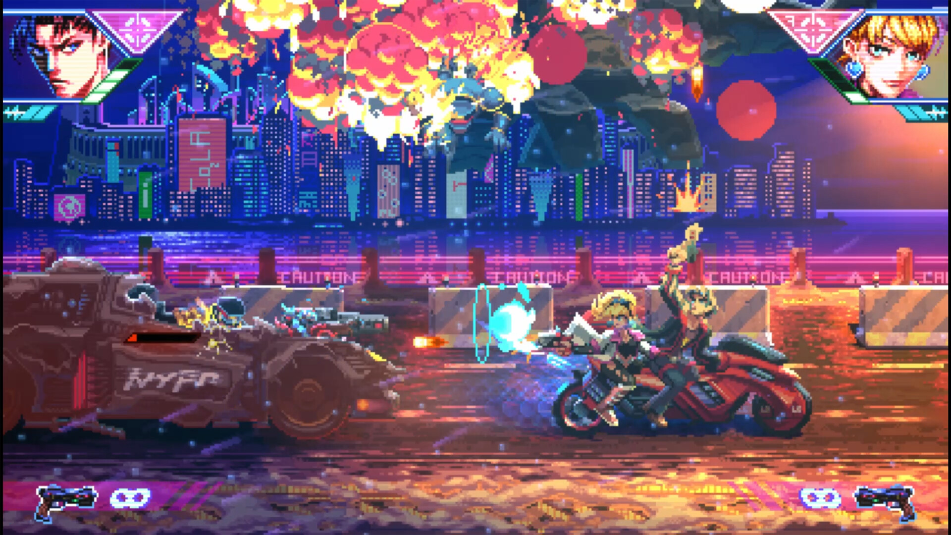烈焰霓城 Neon Inferno|豪华中文|Build.20863271-爆袭断线-狂流碎城+全DLC-支持手柄|解压即撸|