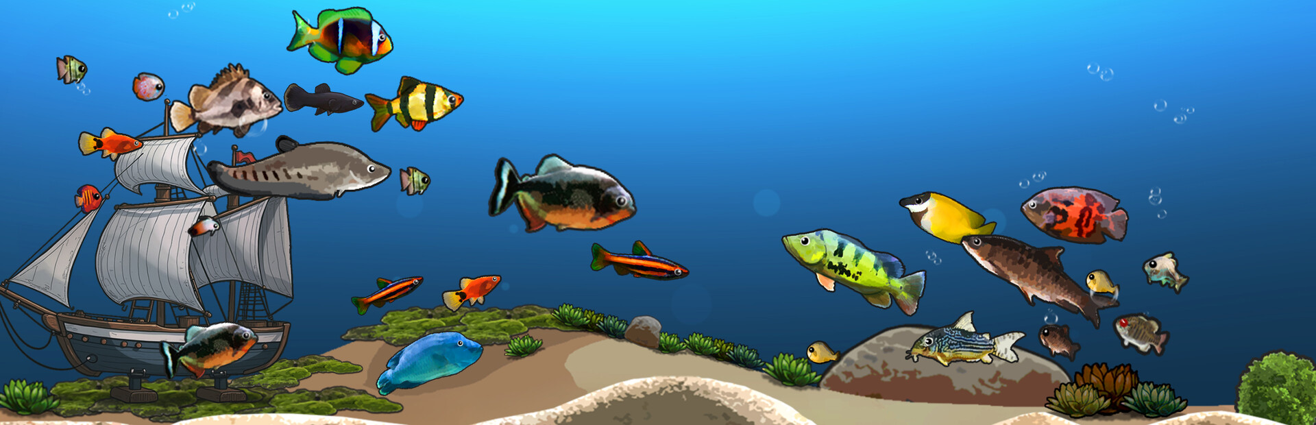 桌面鱼老板 放置好时光 支持者版|豪华中文|Build.20997642-放置挂机+全DLC支持者包|解压即撸|