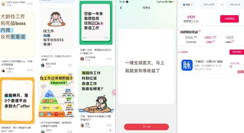 毕业生求职项目拆解_脉脉拉新空白市场，蓝海开局-涛哥资源