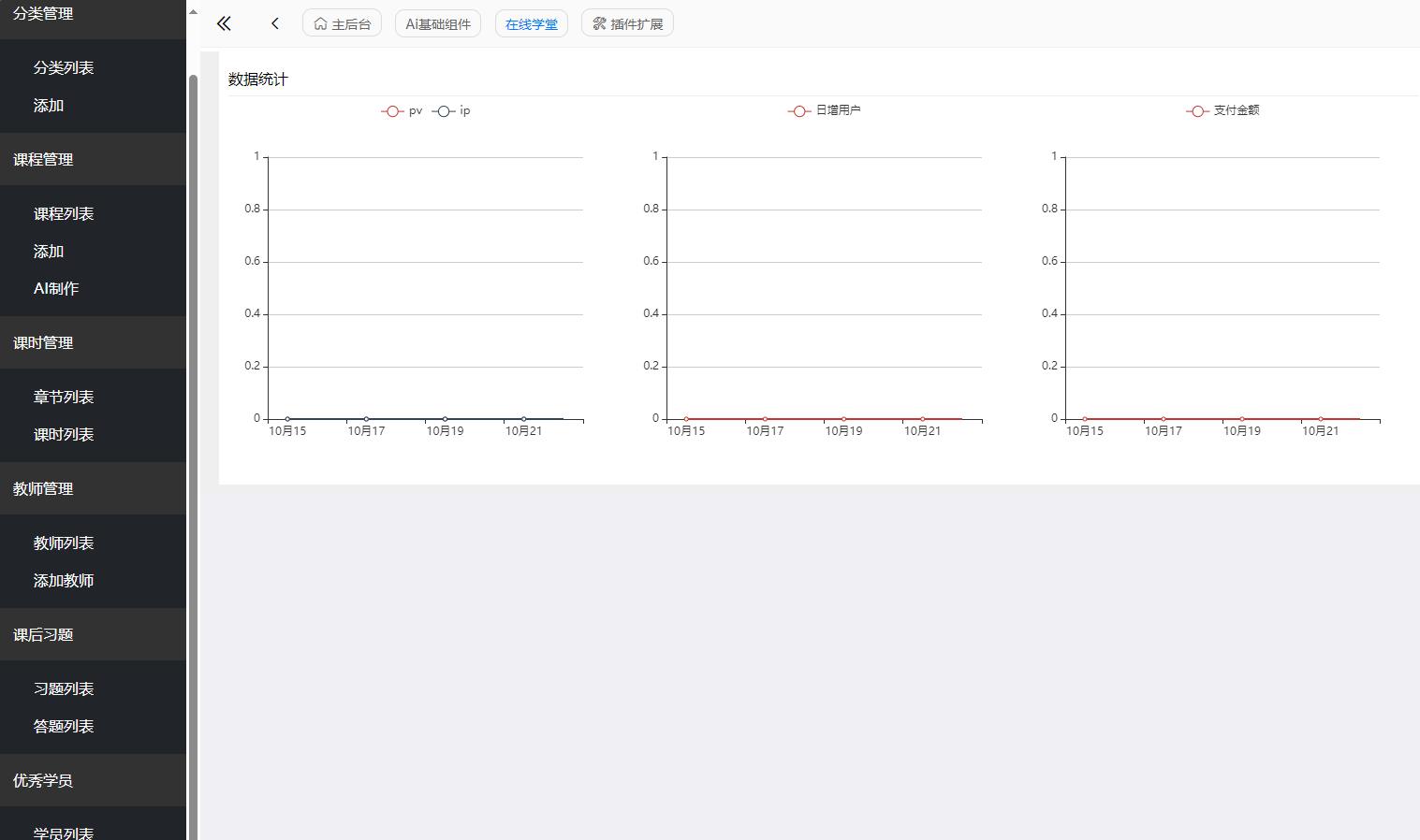 图片[4]-智能课堂课程系统源码 – 多端自适应_支持讲师课程